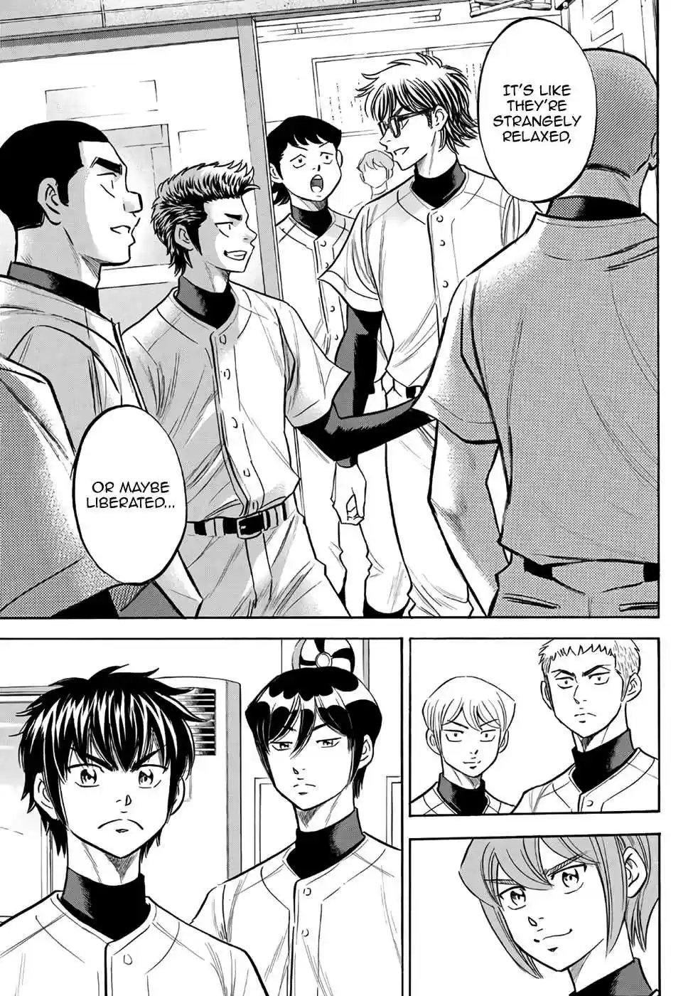 Diamond no Ace Act II Ch. 143 Greetings