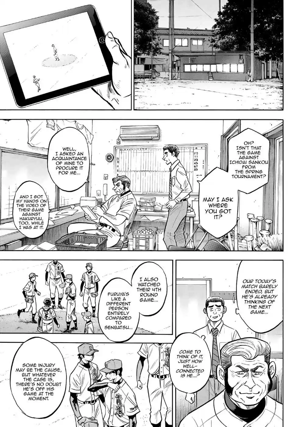 Diamond no Ace Act II Ch. 145 Pep Talk