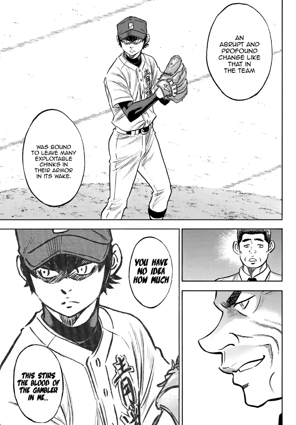 Diamond no Ace Act II Ch. 145 Pep Talk