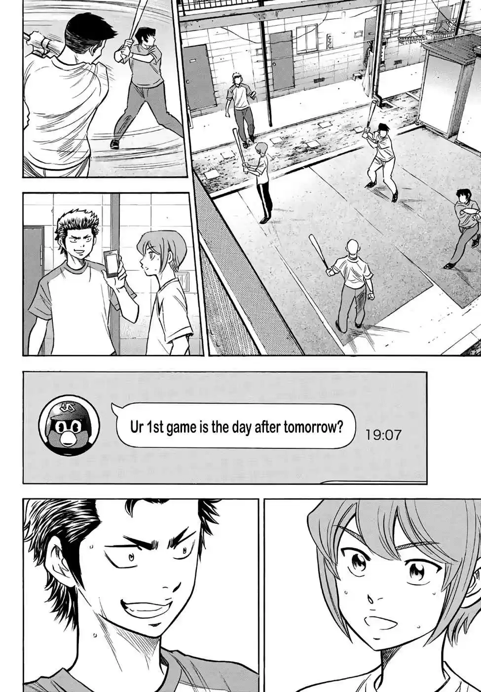 Diamond no Ace Act II Ch. 145 Pep Talk