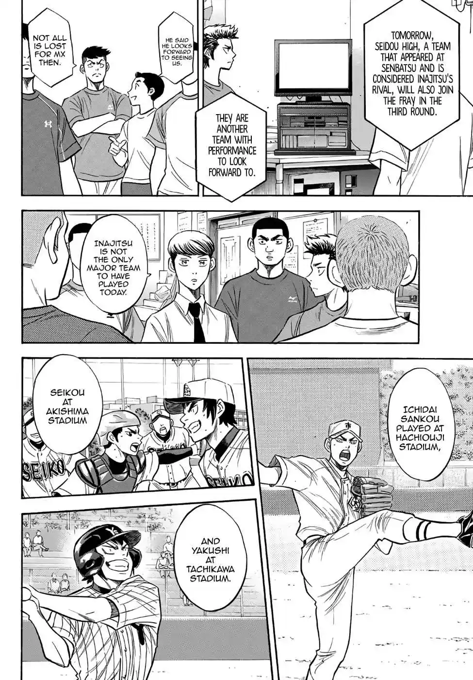 Diamond no Ace Act II Ch. 146 On A Sleepless Night