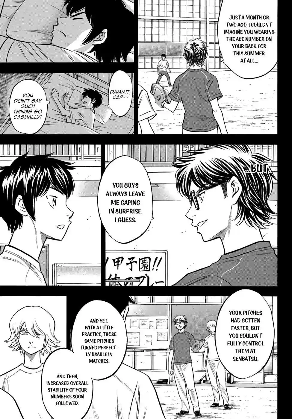 Diamond no Ace Act II Ch. 146 On A Sleepless Night