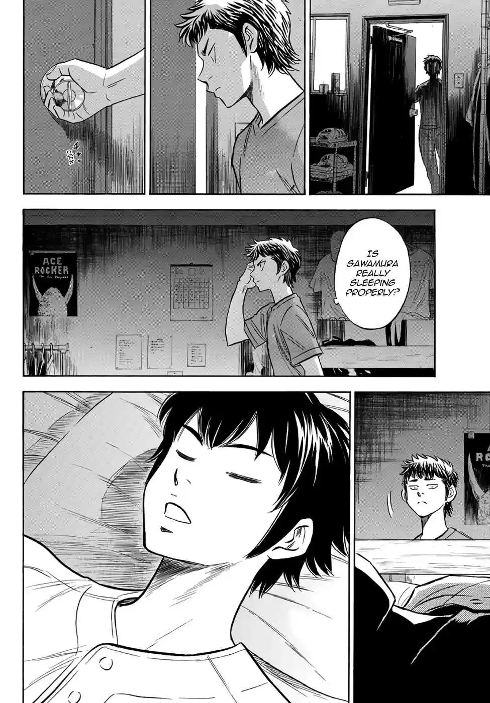 Diamond no Ace Act II Ch. 146 On A Sleepless Night