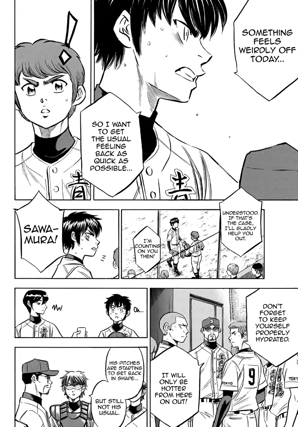 Diamond no Ace Act II Ch. 150 The Nabe Check