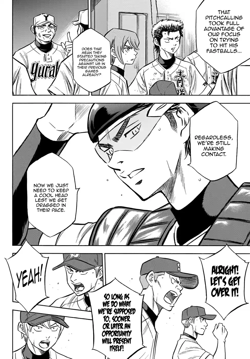 Diamond no Ace Act II Ch. 153 Precautions
