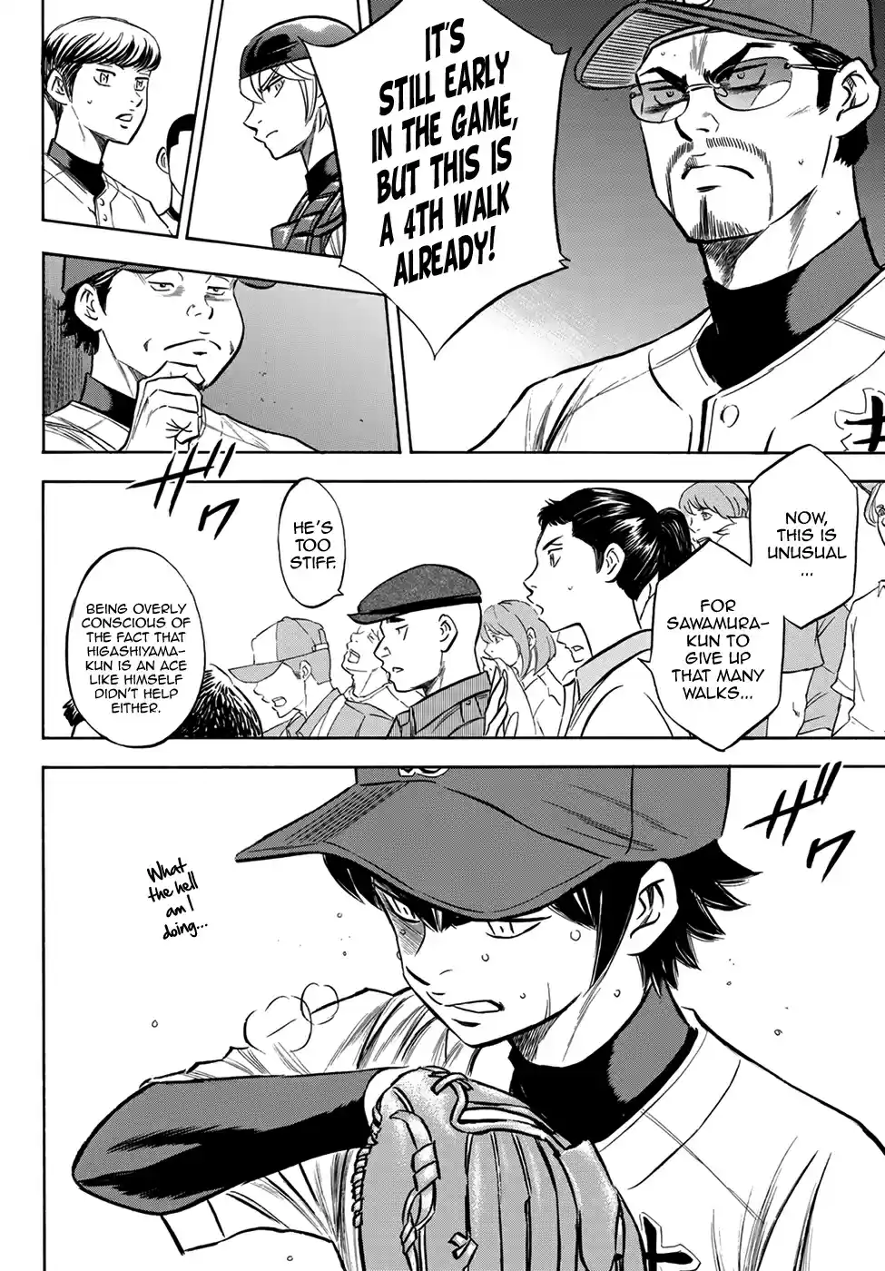 Diamond no Ace Act II Ch. 153 Precautions