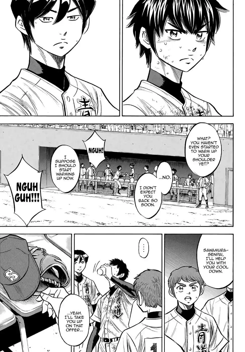 Diamond no Ace Act II Ch. 154 Charged