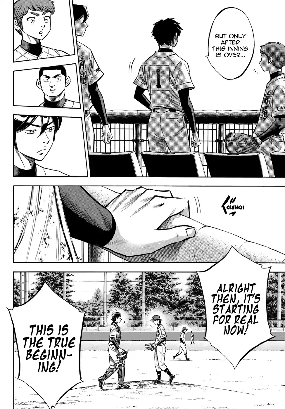 Diamond no Ace Act II Ch. 154 Charged