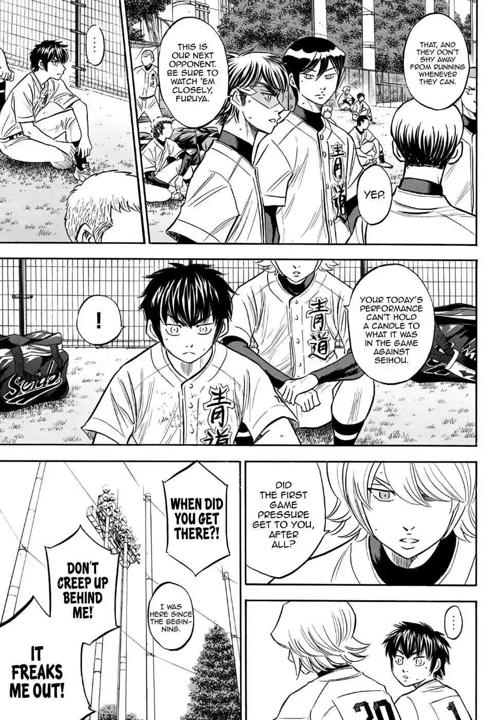 Diamond no Ace Act II Ch. 158 Thank You