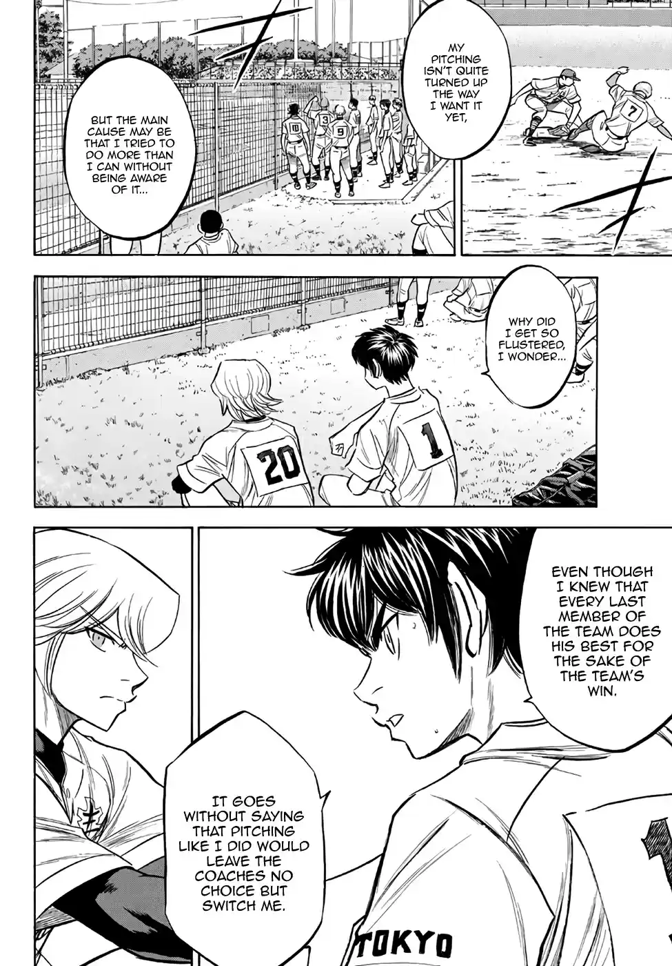 Diamond no Ace Act II Ch. 158 Thank You