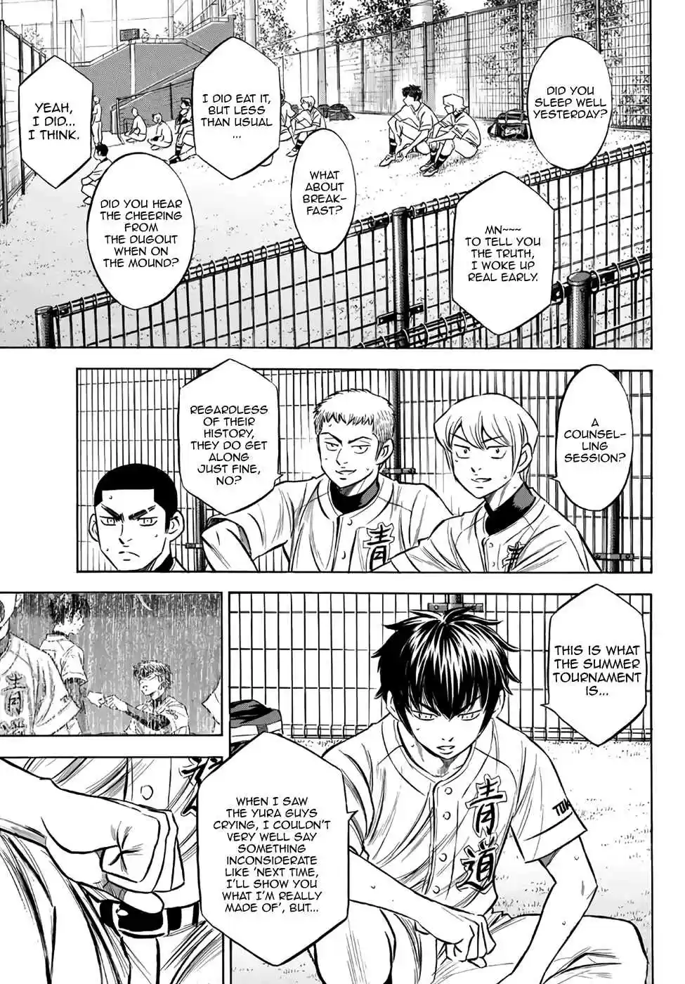 Diamond no Ace Act II Ch. 158 Thank You