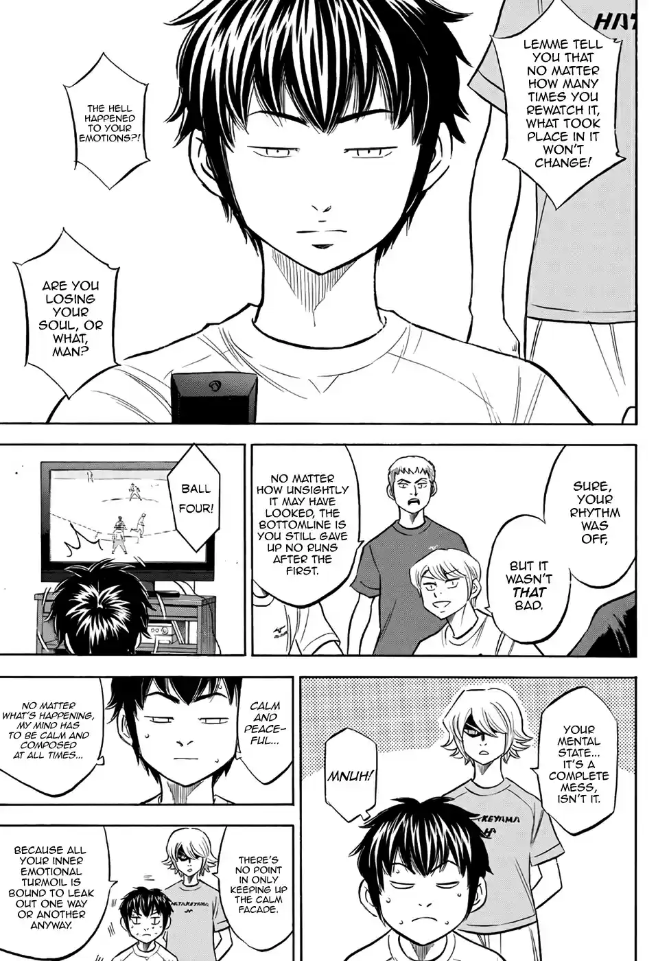 Diamond no Ace Act II Ch. 159 So Long as the Team Keeps Winning