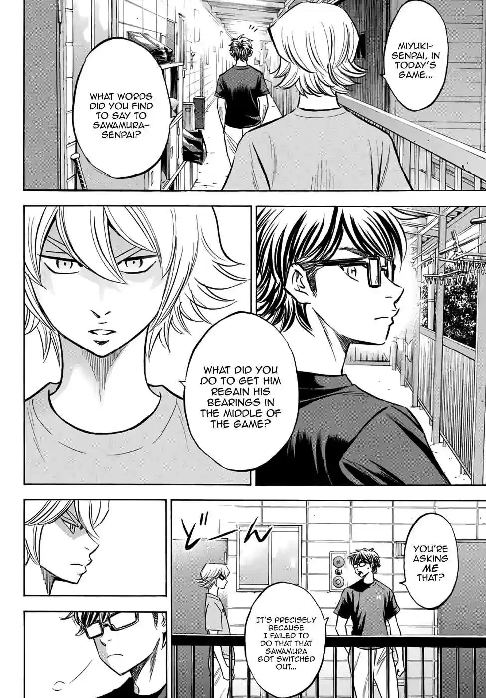 Diamond no Ace Act II Ch. 159 So Long as the Team Keeps Winning