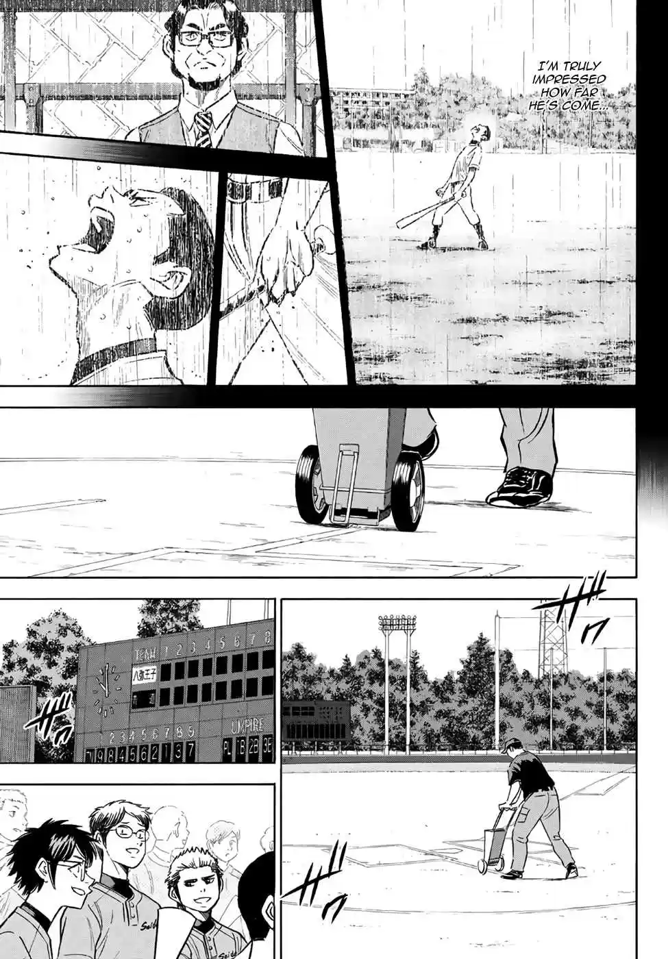 Diamond no Ace Act II Ch. 161 Quiet