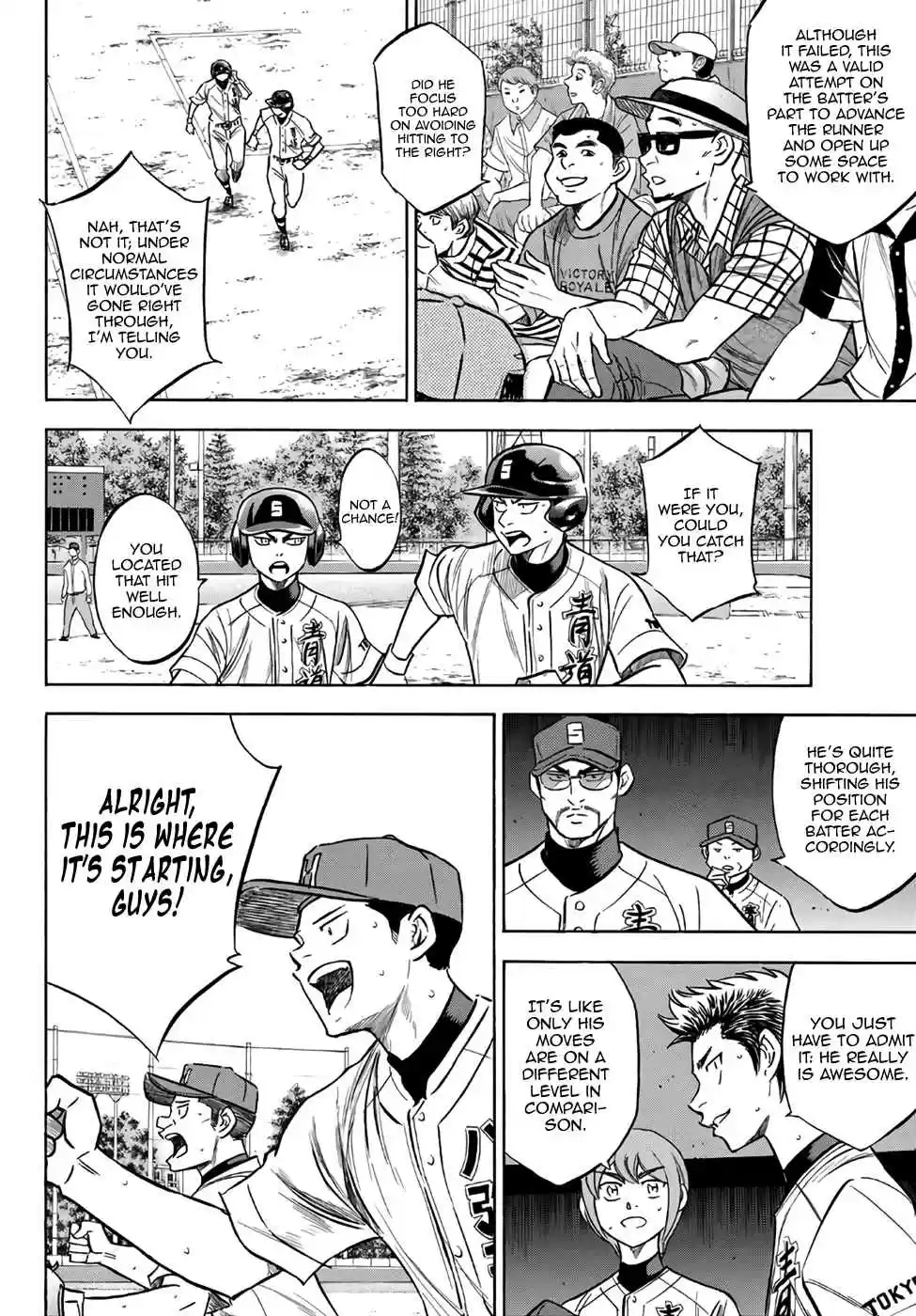 Diamond no Ace Act II Ch. 163 Footloose