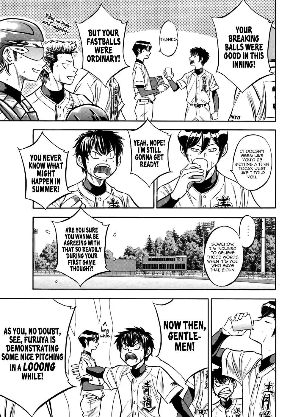 Diamond no Ace Act II Ch. 163 Footloose