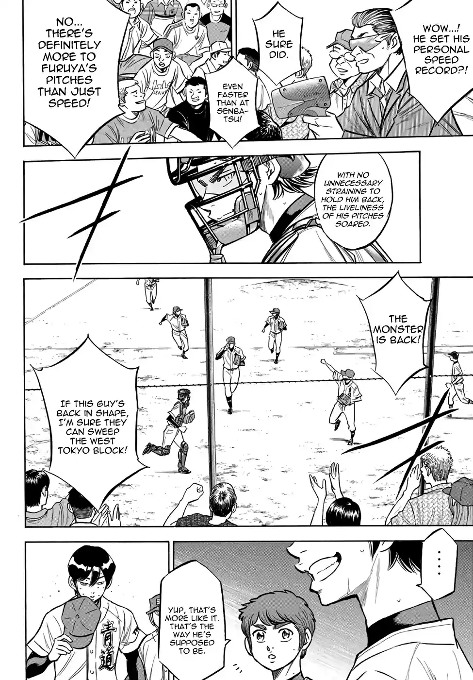 Diamond no Ace Act II Ch. 165 That's more like it