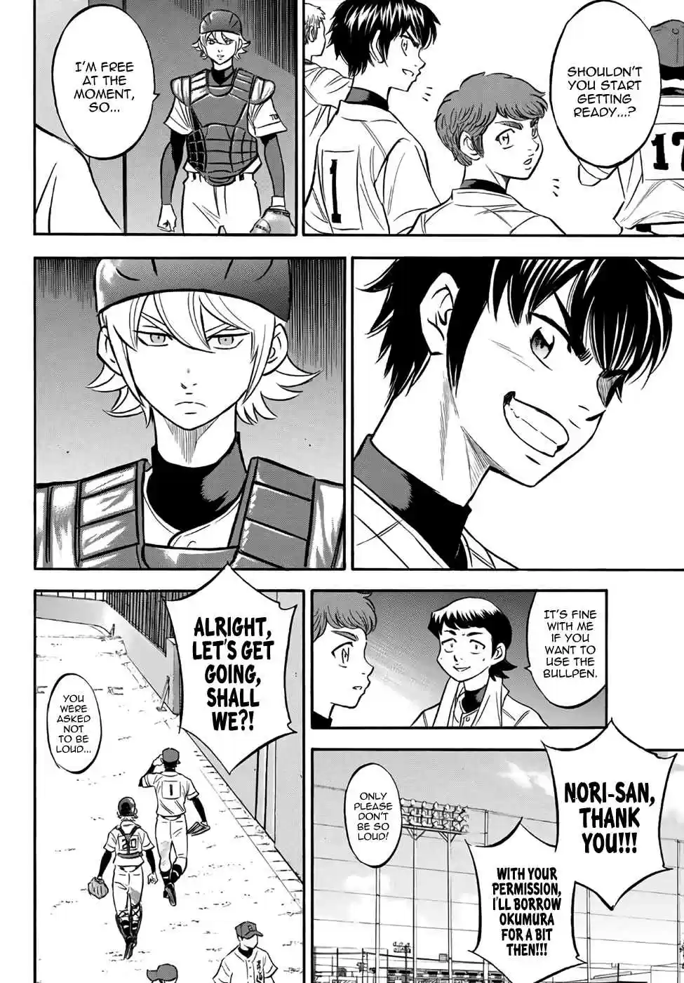 Diamond no Ace Act II Ch. 165 That's more like it