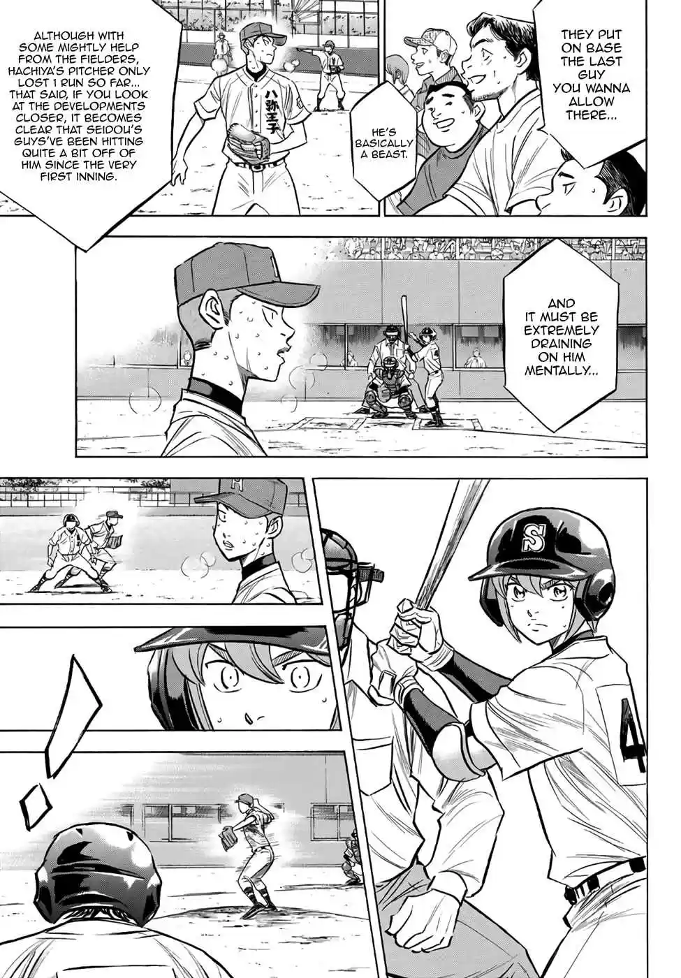 Diamond no Ace Act II Ch. 165 That's more like it