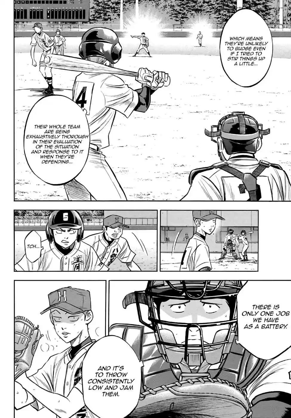 Diamond no Ace Act II Ch. 165 That's more like it