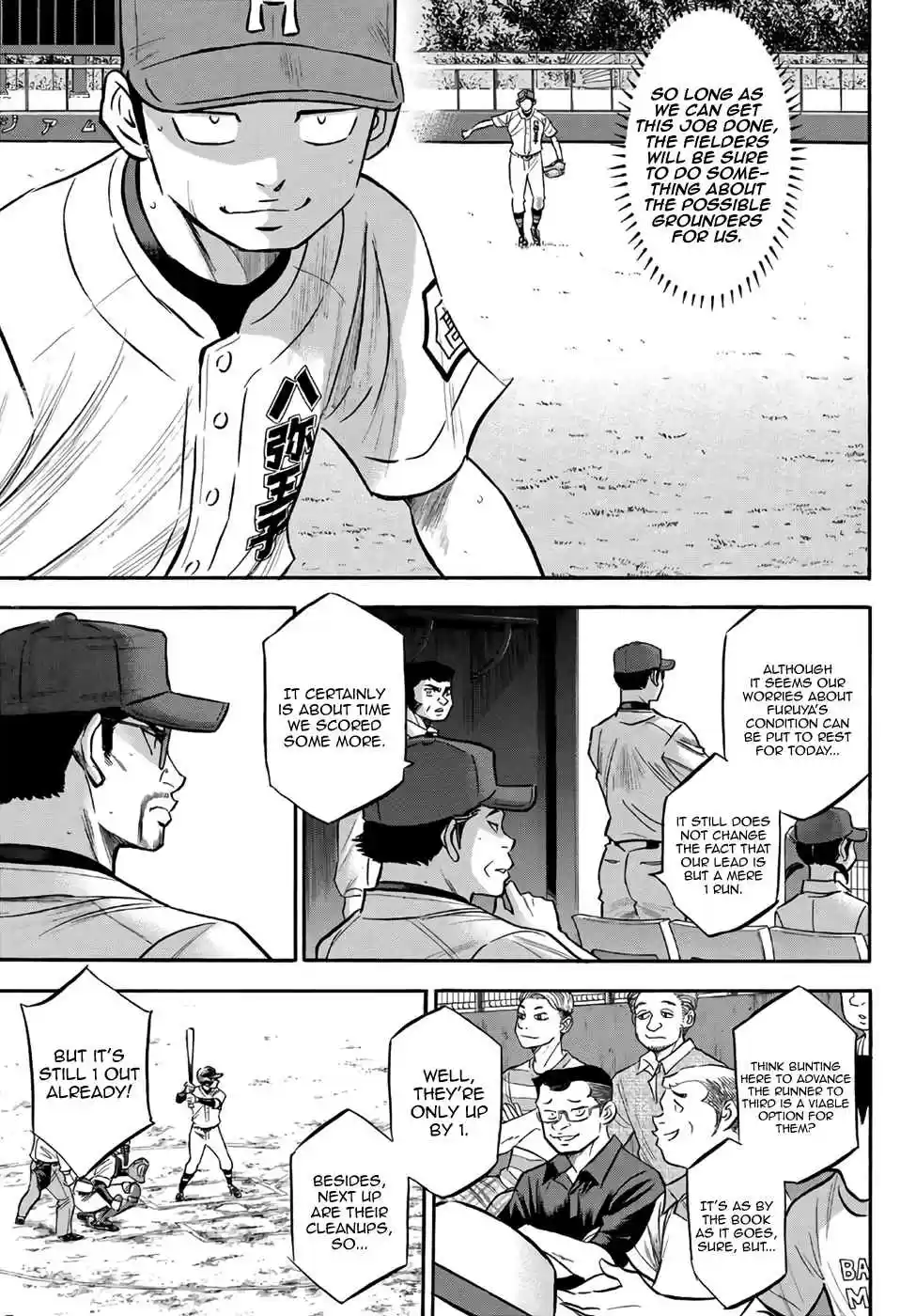 Diamond no Ace Act II Ch. 165 That's more like it