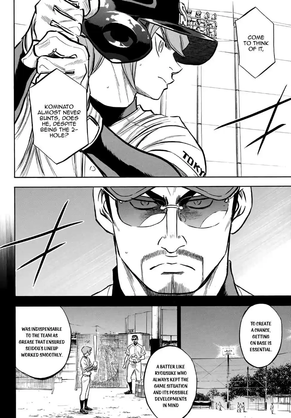 Diamond no Ace Act II Ch. 165 That's more like it