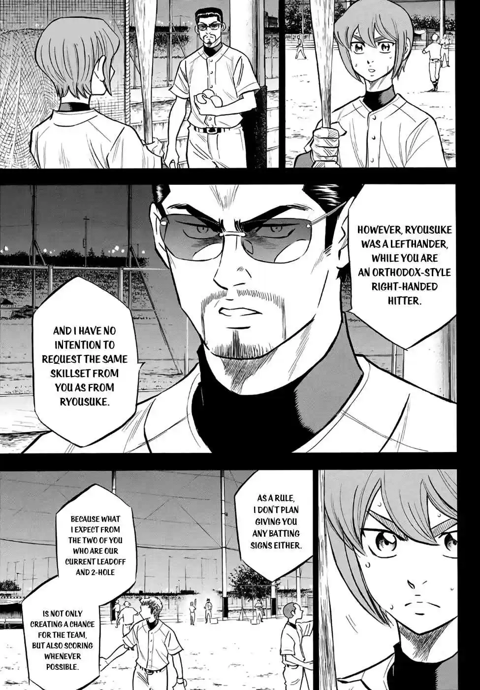 Diamond no Ace Act II Ch. 165 That's more like it