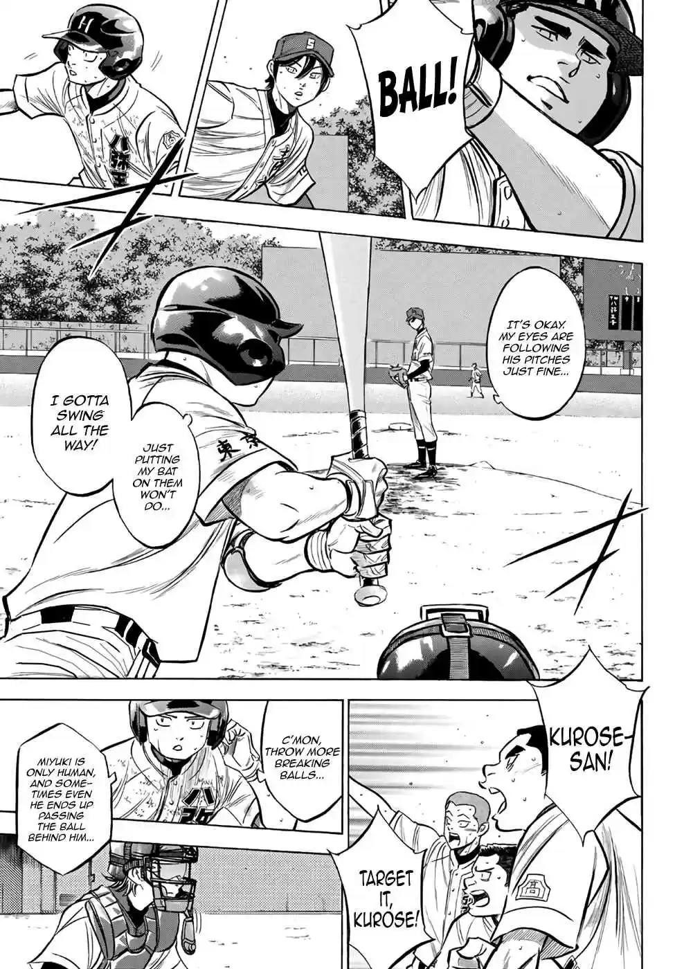 Diamond no Ace Act II Ch. 168 Last Ditch Efford