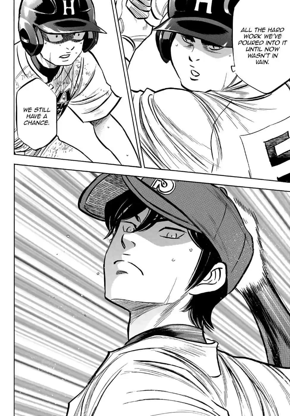 Diamond no Ace Act II Ch. 168 Last Ditch Efford