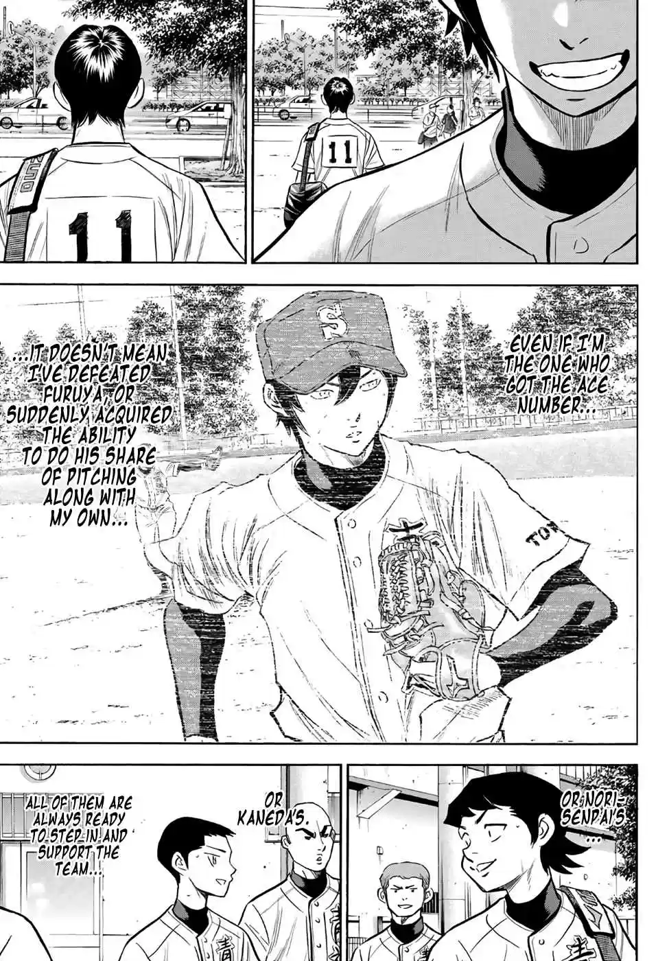 Diamond no Ace Act II Ch. 169 The Focus of the Gaze