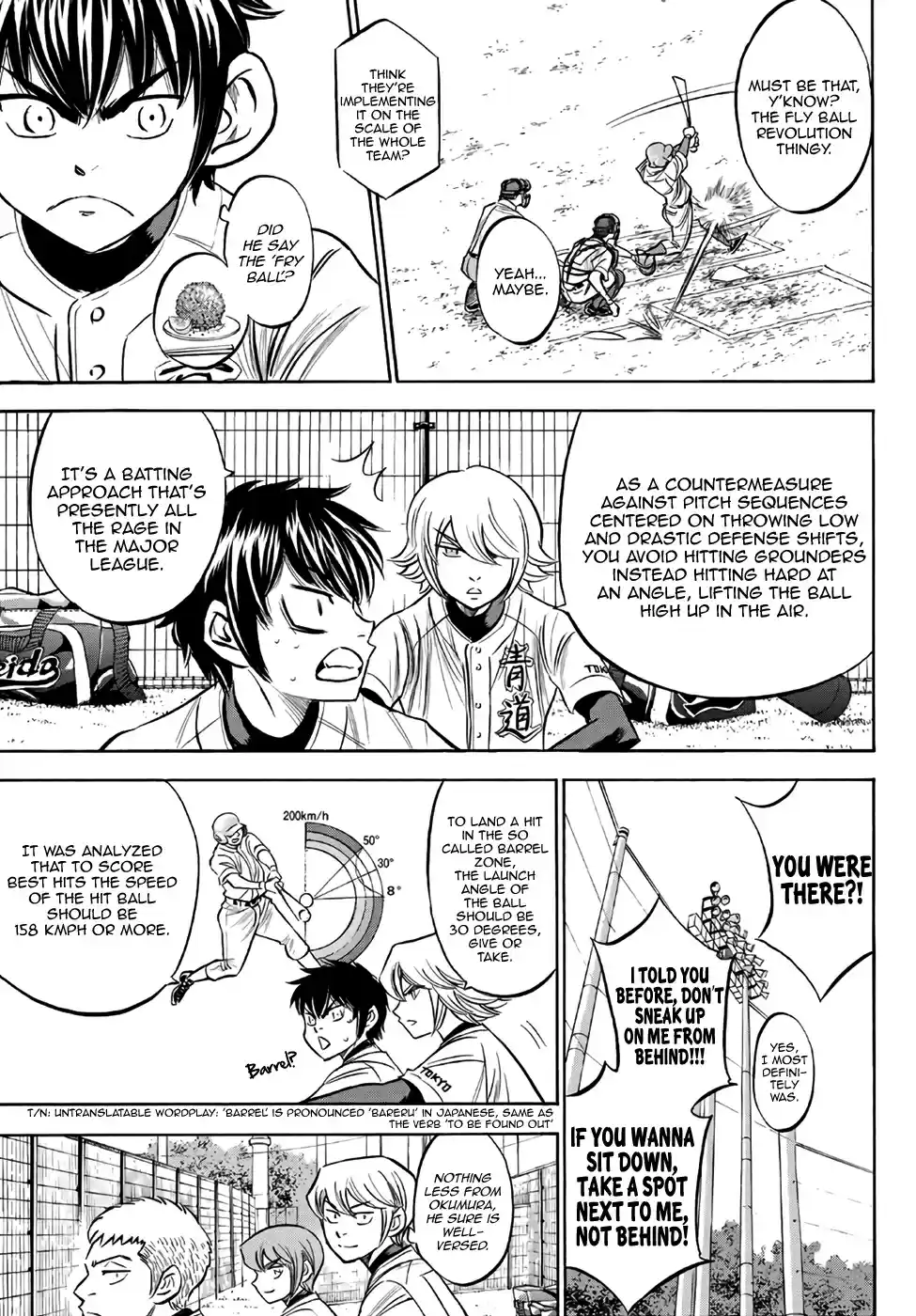 Diamond no Ace Act II Ch. 169 The Focus of the Gaze