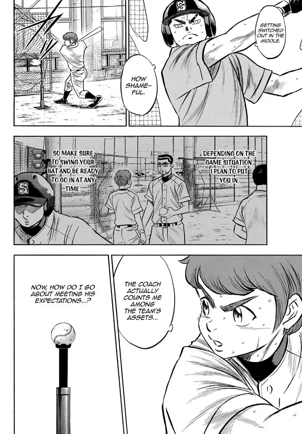 Diamond no Ace Act II Ch. 169 The Focus of the Gaze