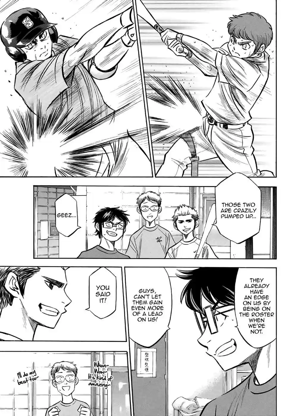 Diamond no Ace Act II Ch. 169 The Focus of the Gaze