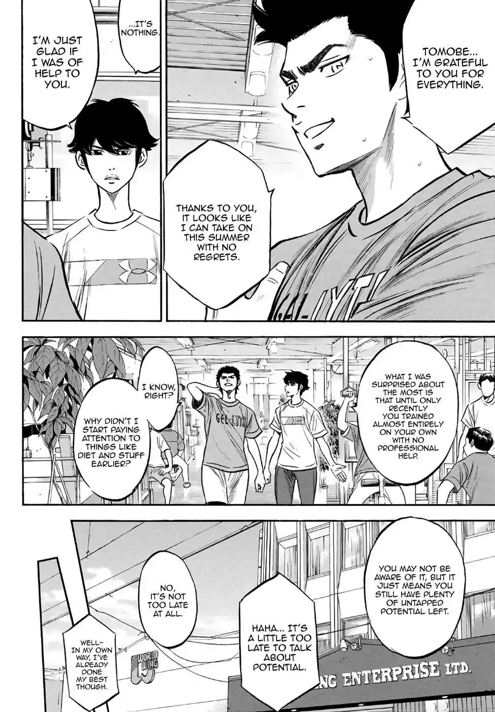 Diamond no Ace Act II Ch. 170 Over and Over