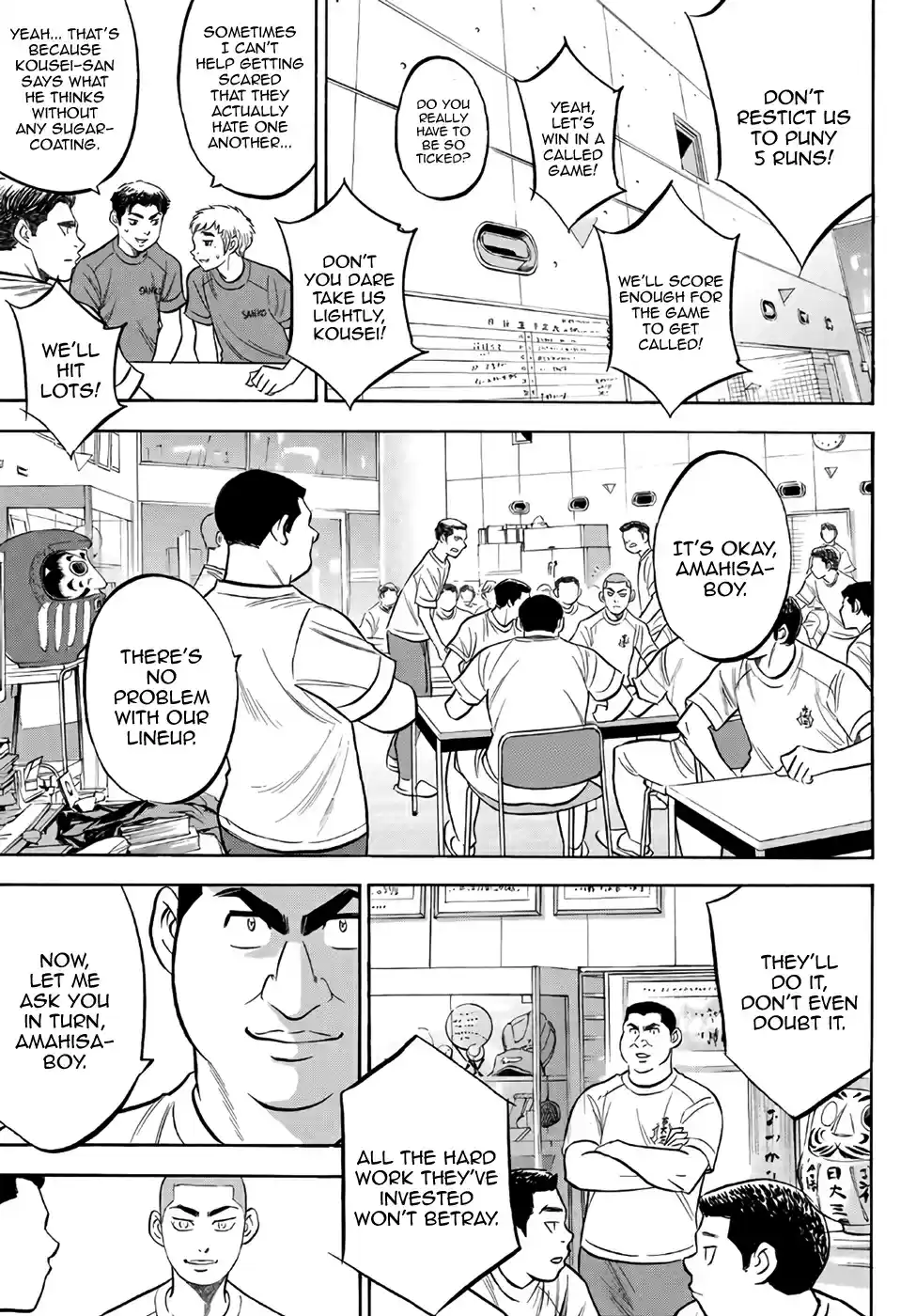 Diamond no Ace Act II Ch. 171 The Third Time