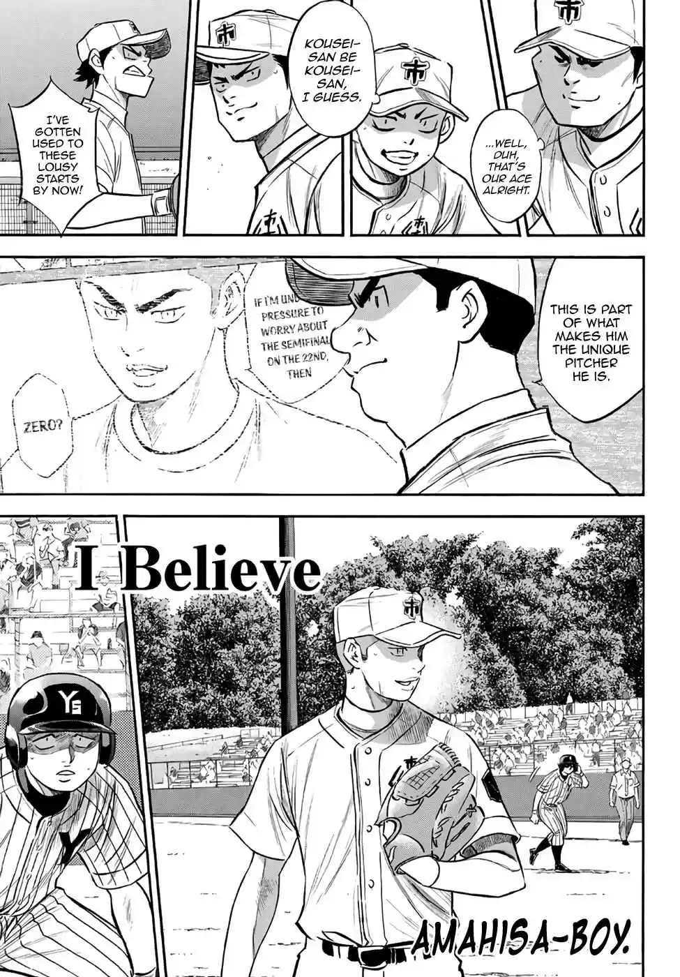 Diamond no Ace Act II Ch. 172 The Batting Monkey and the Genius Boy