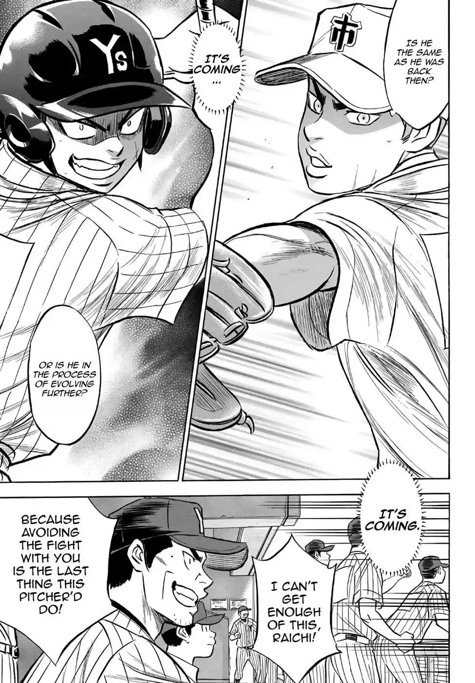 Diamond no Ace Act II Ch. 172 The Batting Monkey and the Genius Boy