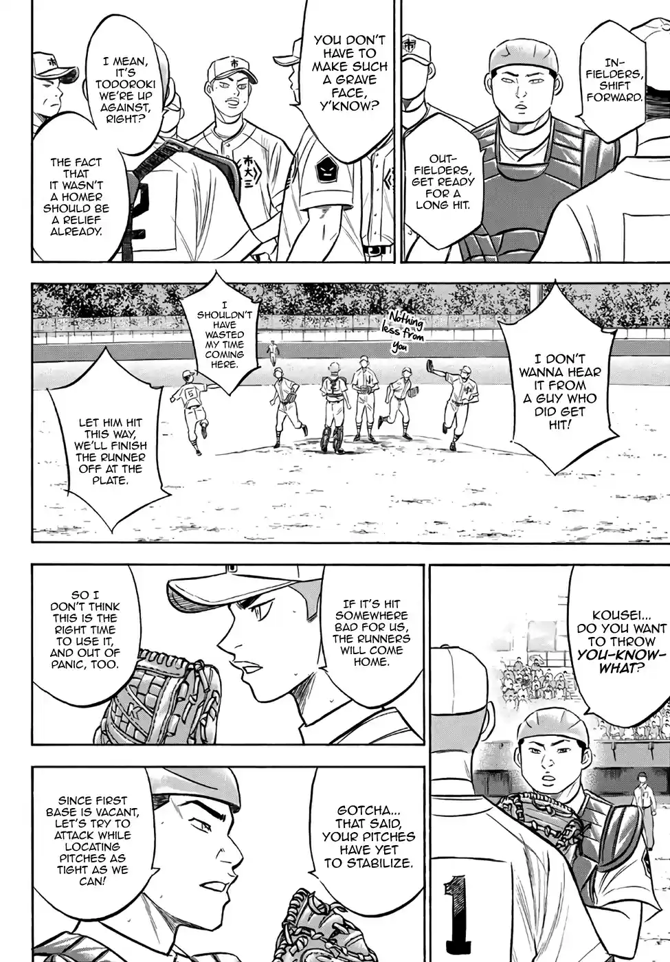 Diamond no Ace Act II Ch. 173 This is What You're Waiting for, Right?
