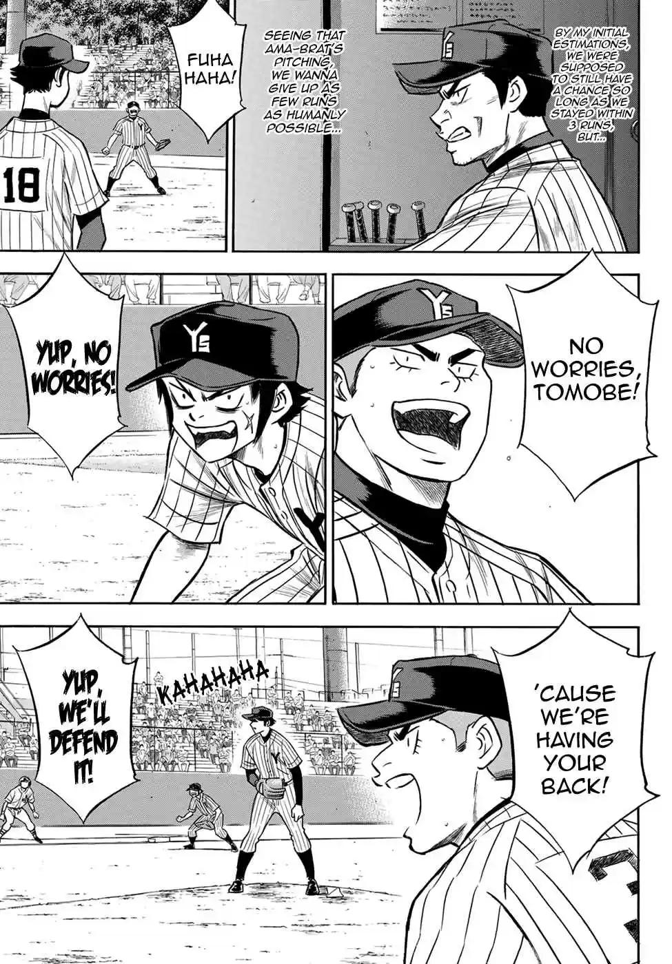 Diamond no Ace Act II Ch. 174 Yakushi's Weaknesses
