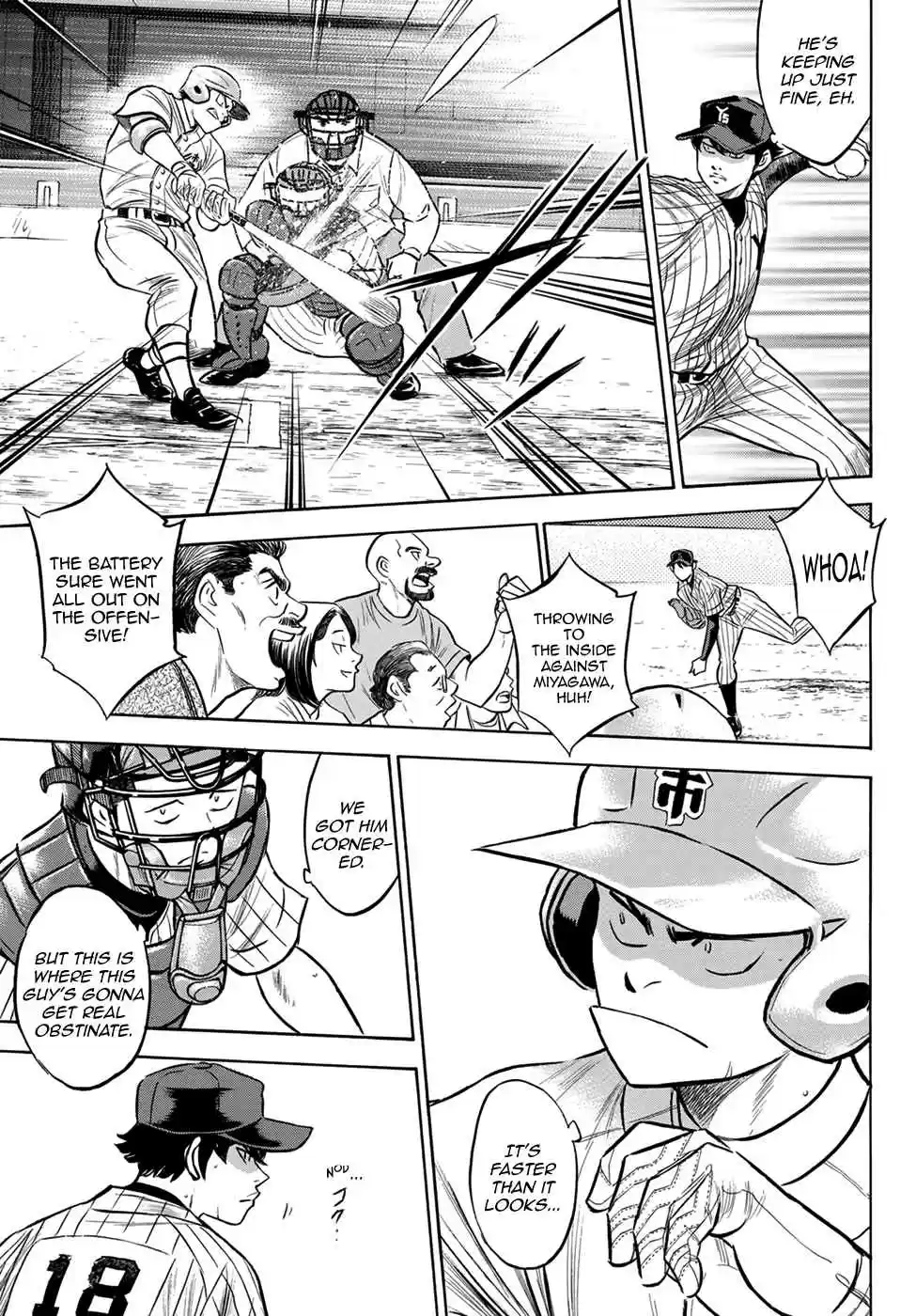 Diamond no Ace Act II Ch. 174 Yakushi's Weaknesses