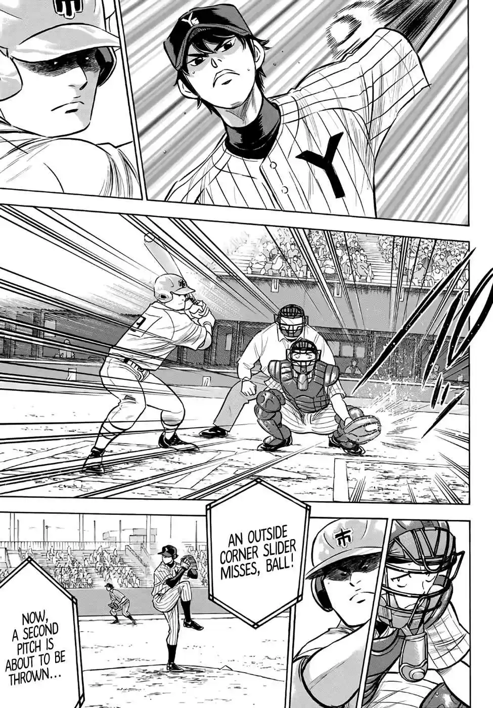 Diamond no Ace Act II Ch. 175 Ichidai's Pressure