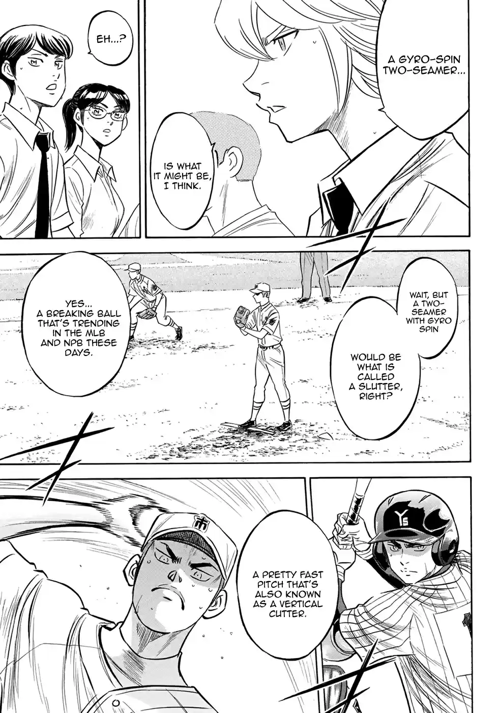 Diamond no Ace Act II Ch. 179 Light and Dark