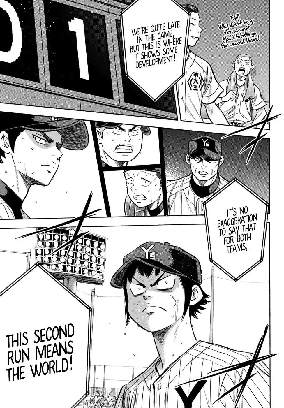 Diamond no Ace Act II Ch. 179 Light and Dark