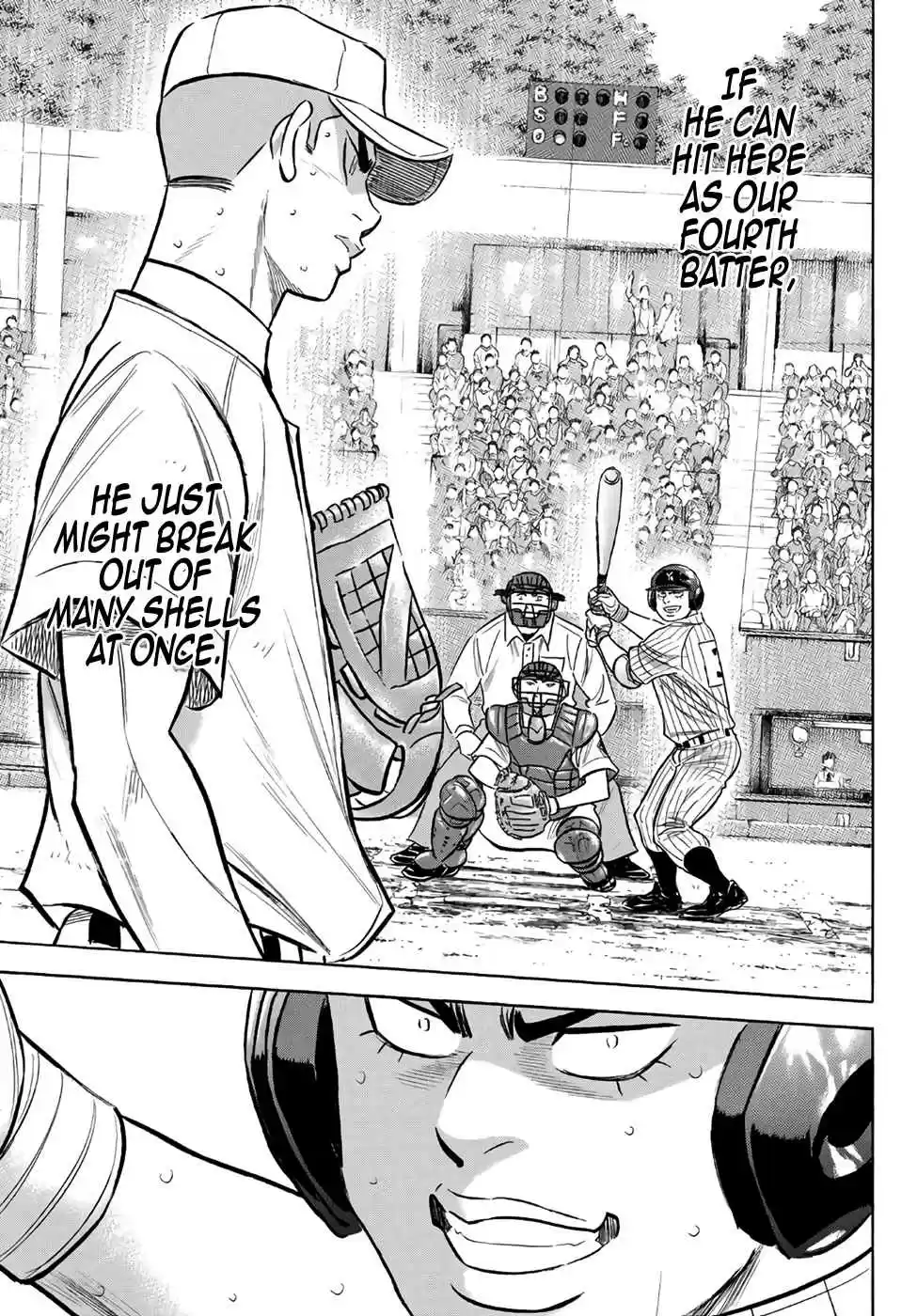 Diamond no Ace Act II Ch. 183 The Fourth Batter