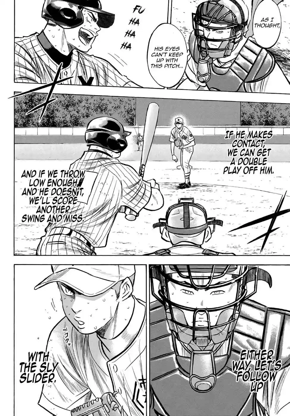 Diamond no Ace Act II Ch. 183 The Fourth Batter