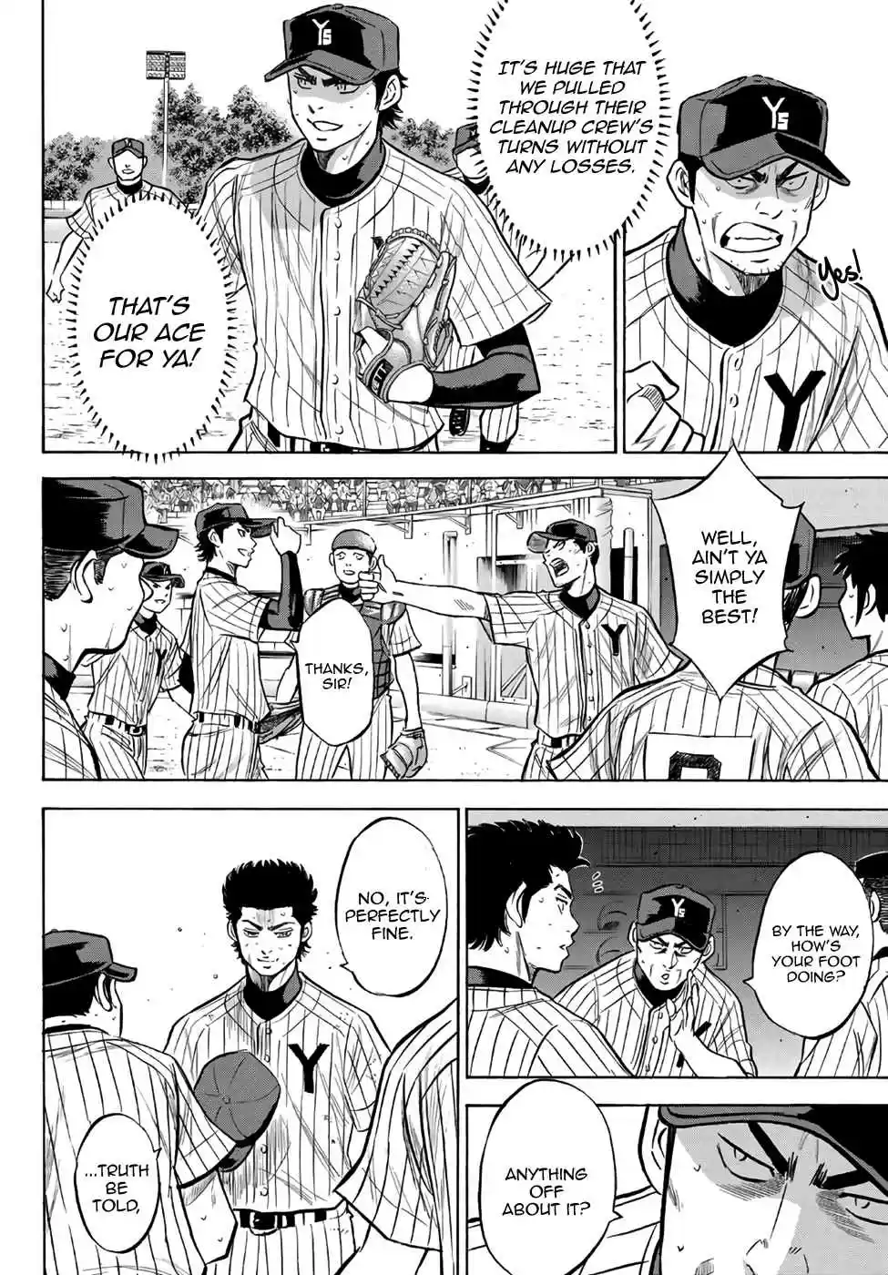 Diamond no Ace Act II Ch. 184 Within