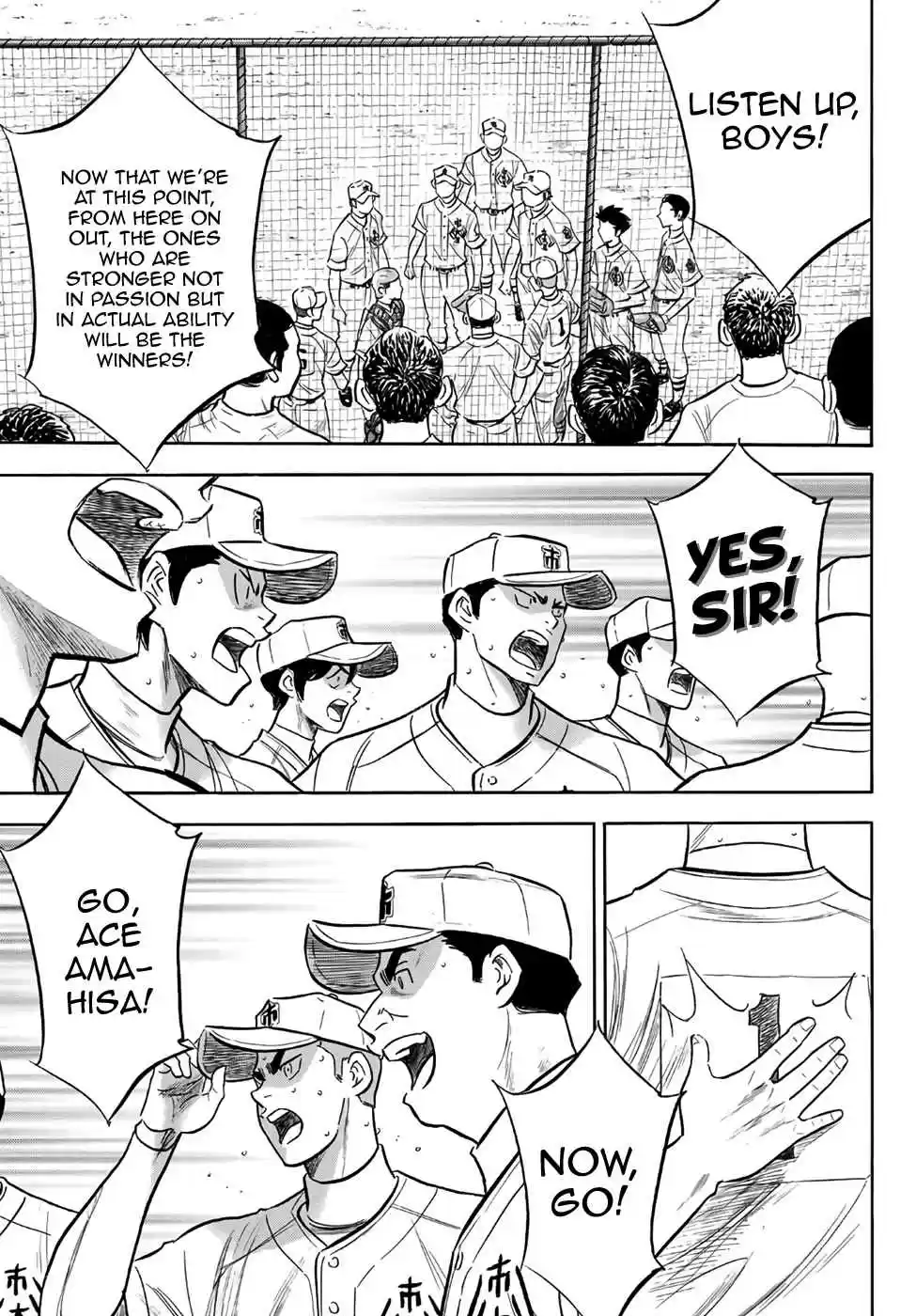 Diamond no Ace Act II Ch. 185 Rivalry