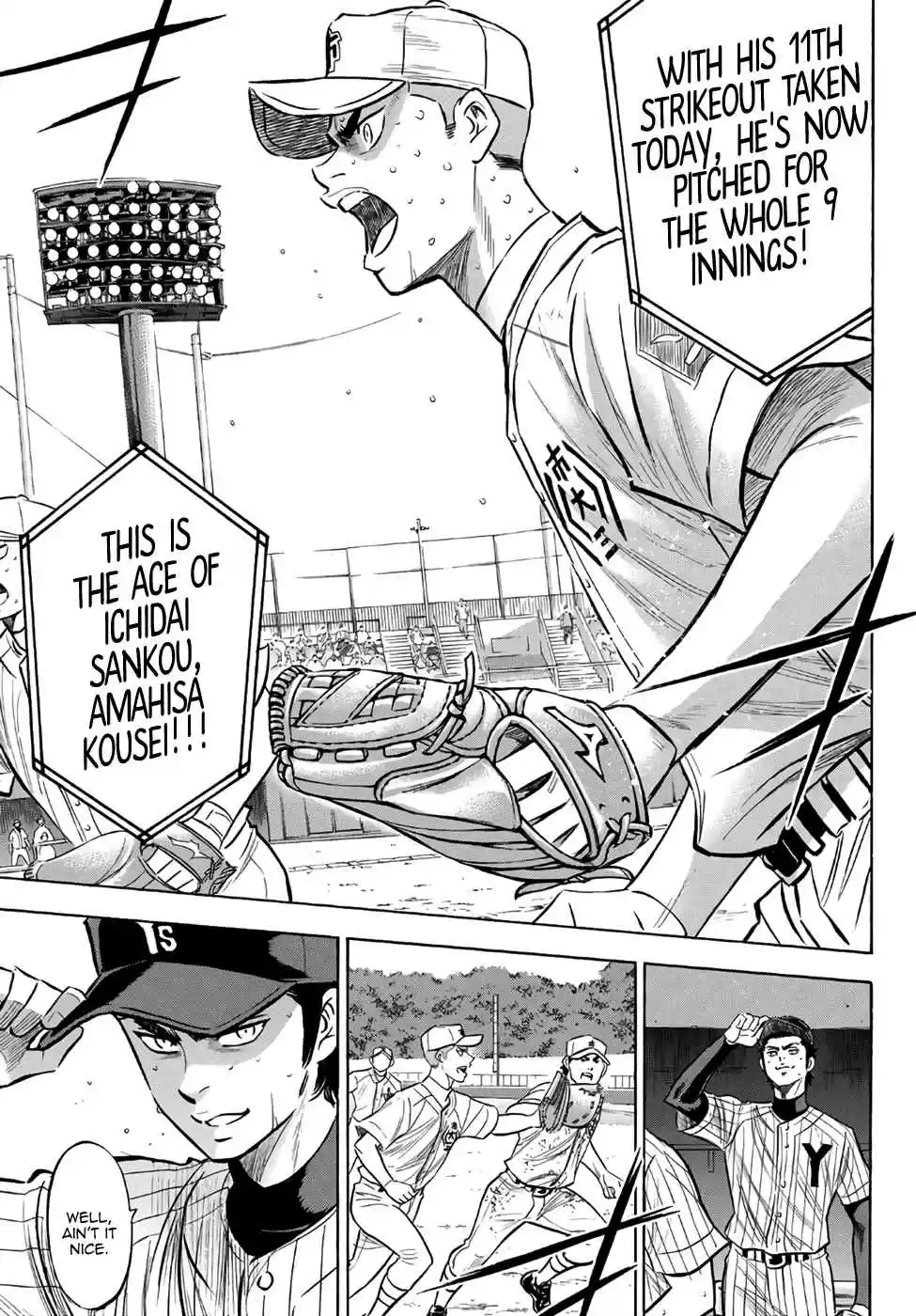 Diamond no Ace Act II Ch. 185 Rivalry