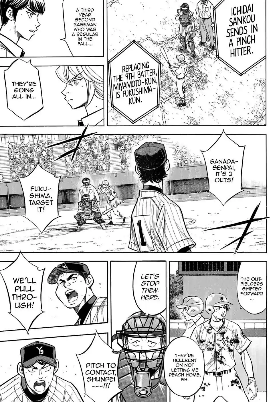 Diamond no Ace Act II Ch. 186 It's Only Starting for Us...