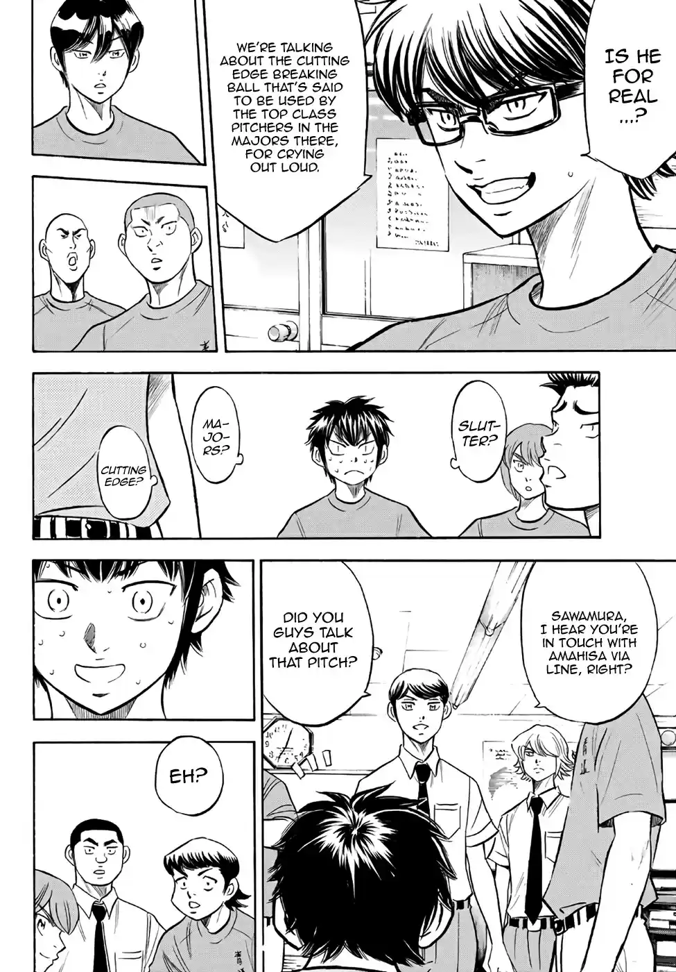 Diamond no Ace Act II Ch. 188 The Embodiment of Hopes